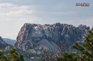 Mt. Rushmore from Custer State Park, south dakota
