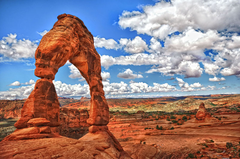 delicate arch in arches national park moab utah